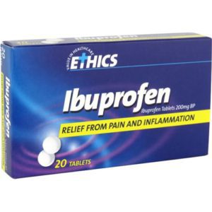 Ibuprofen Ethics Ibuprofen 200mg Tablets, 20 pack