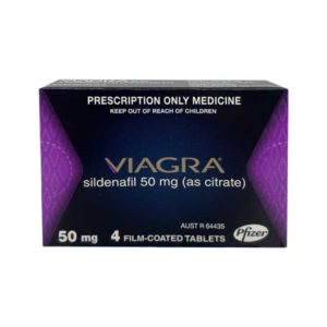 Viagra (sildenafil) 50mg Tablets, 4 pack